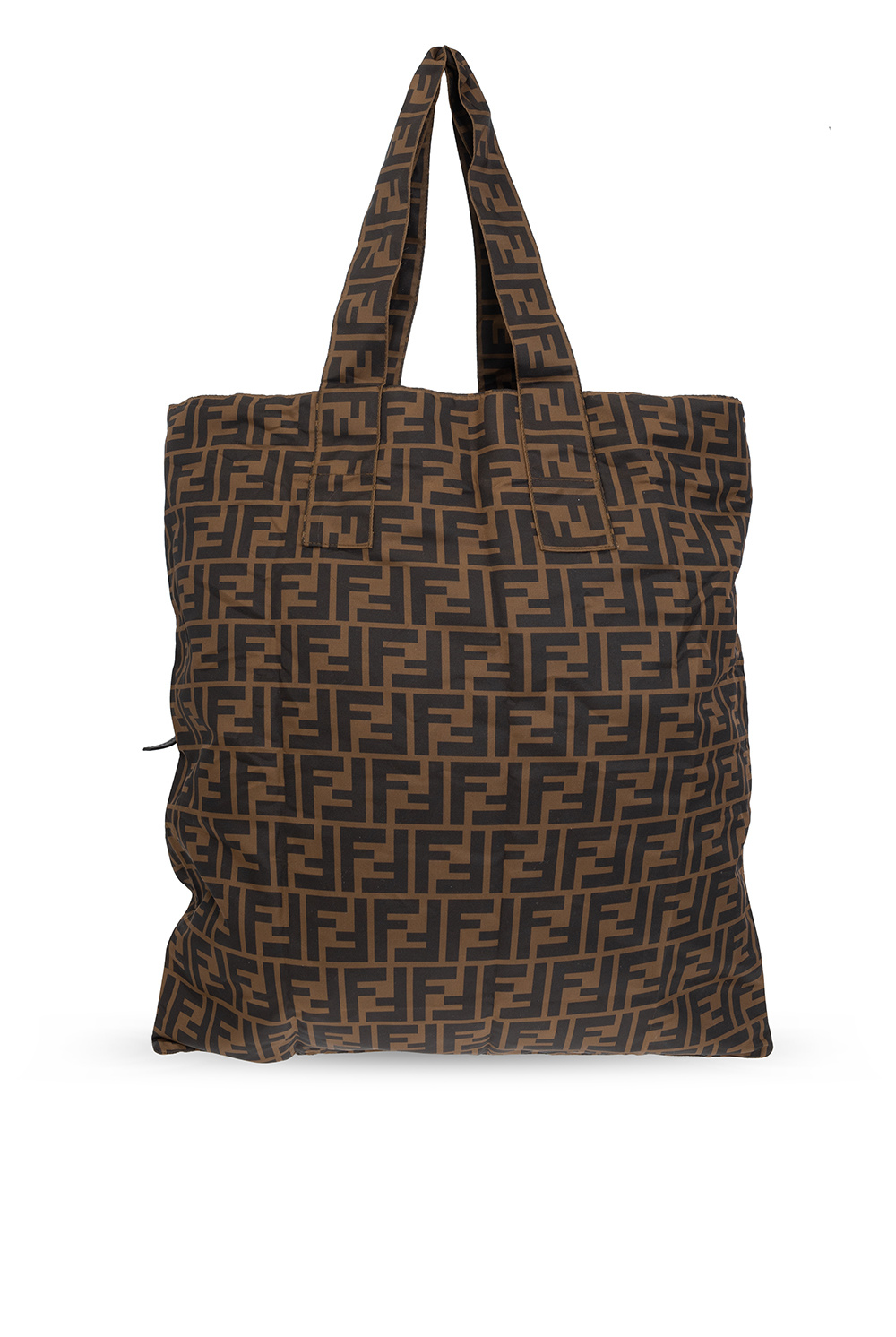 Brown Folding shopper bag Fendi Kids IetpShops Italy Fendi